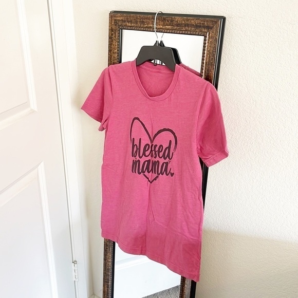 Blessed Mama short sleeve t-shirt - Picture 1 of 4